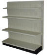 Wall Supermarket Shelves